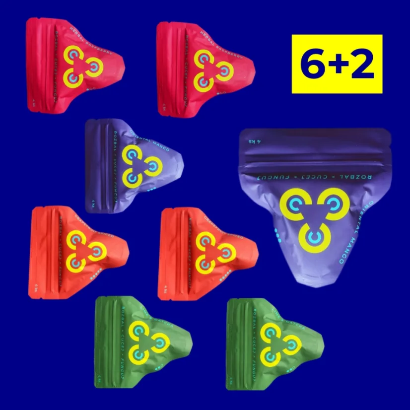 6+2 zdarma 32 ks